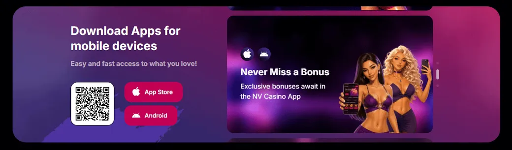 Nv casino mobile version
